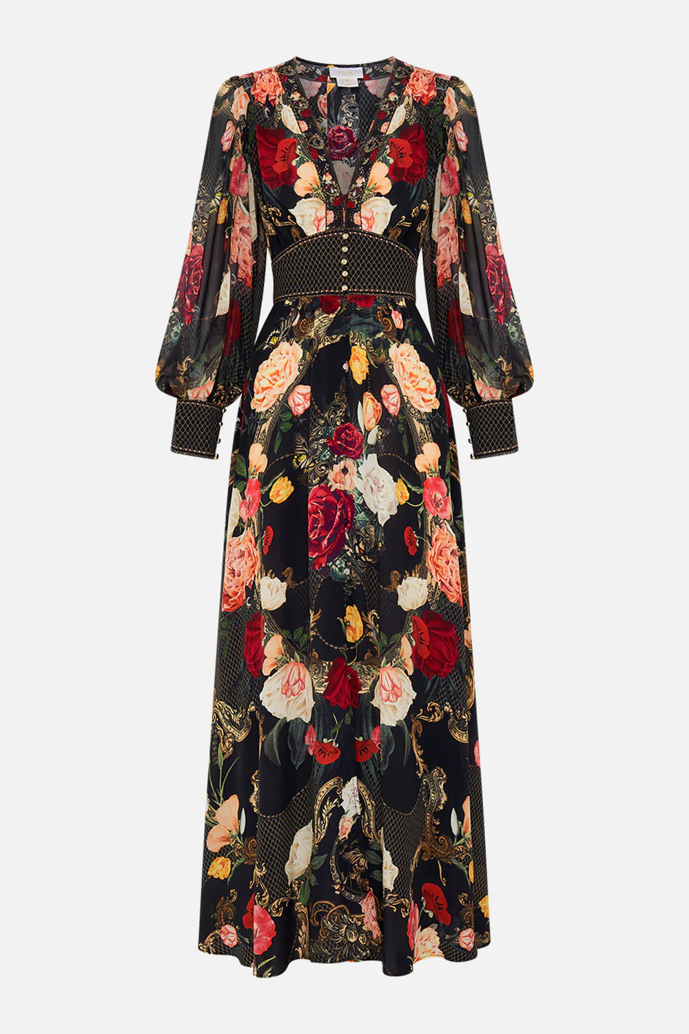 SHAPED WAISTBAND DRESS