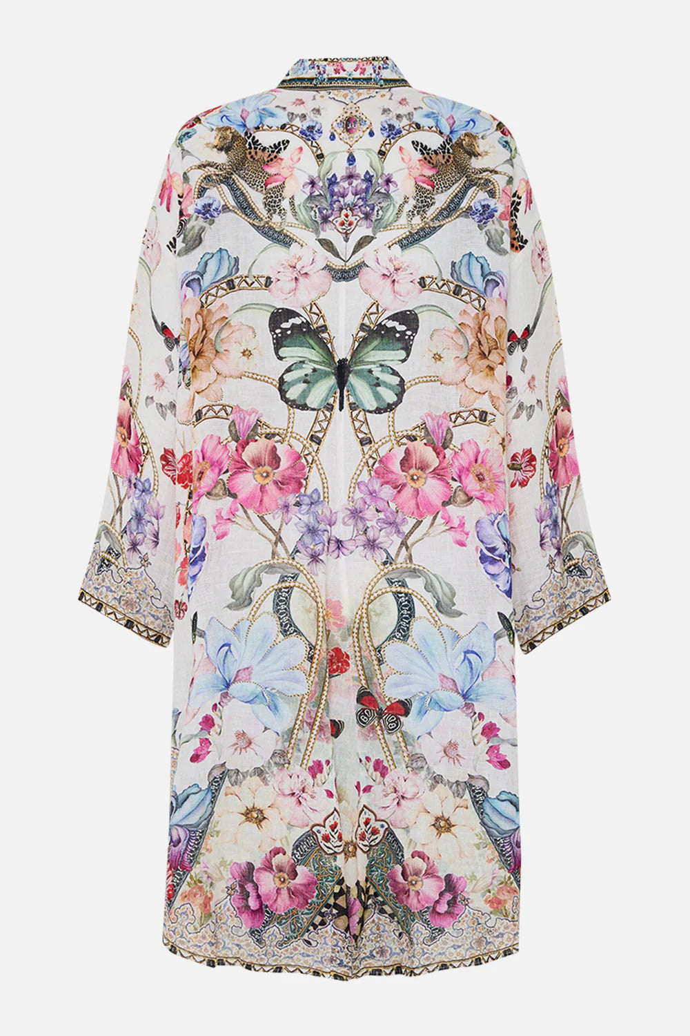 RELAXED HIGH LOW SHIRT DRESS