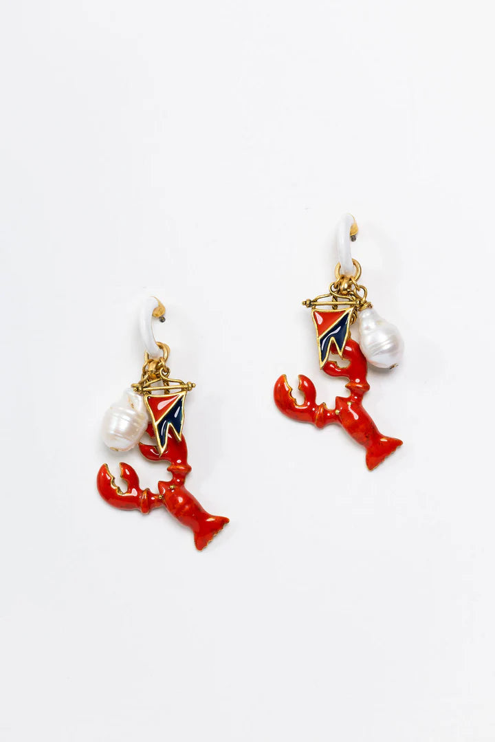 LOBSTER EARRINGS