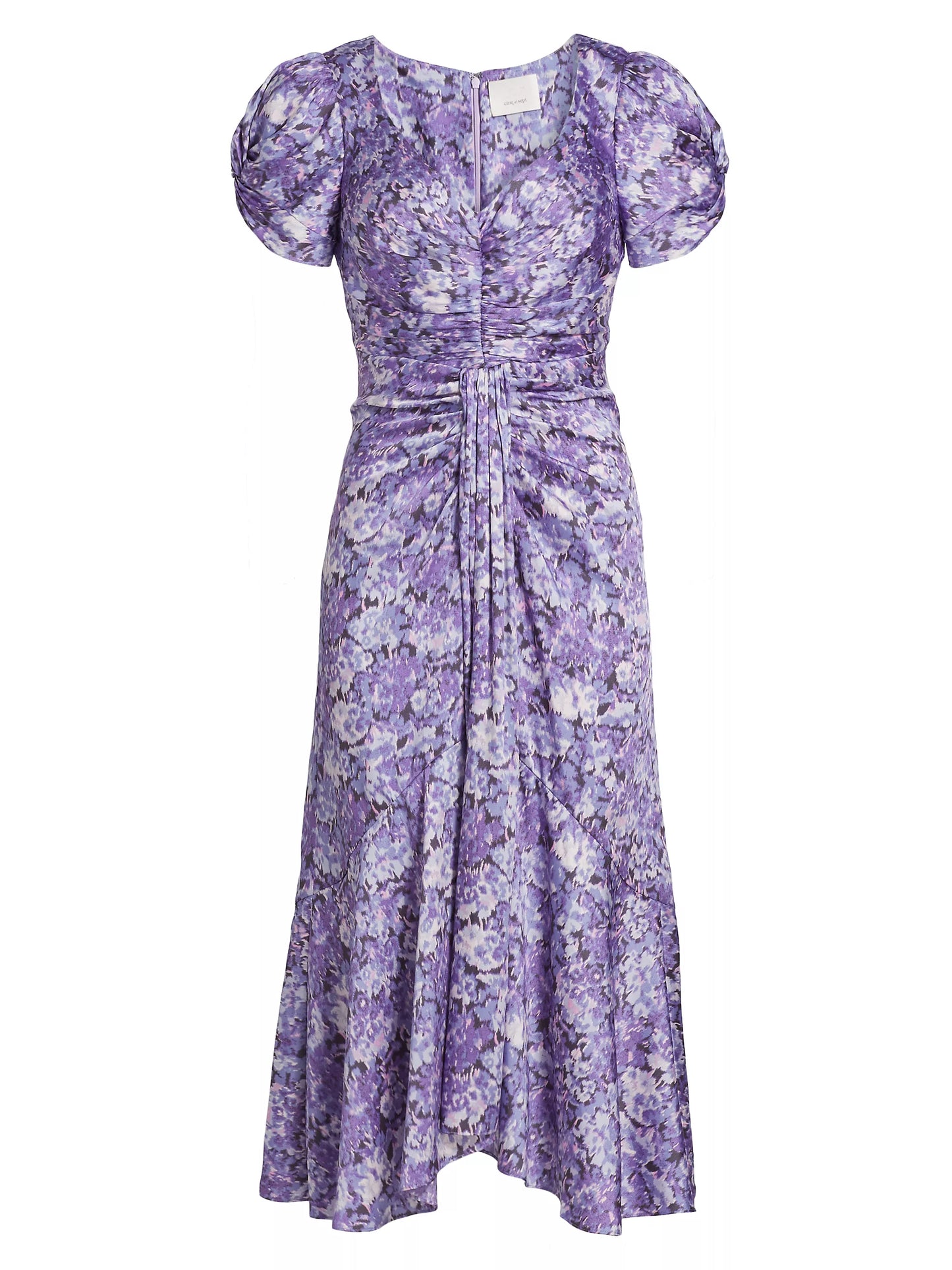PAINTED HYDRANGEA WALKER DRESS
