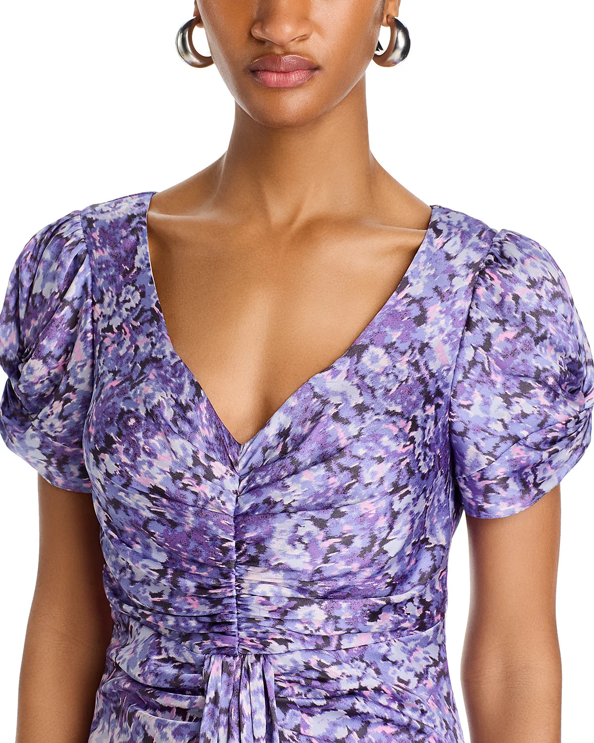 PAINTED HYDRANGEA WALKER DRESS