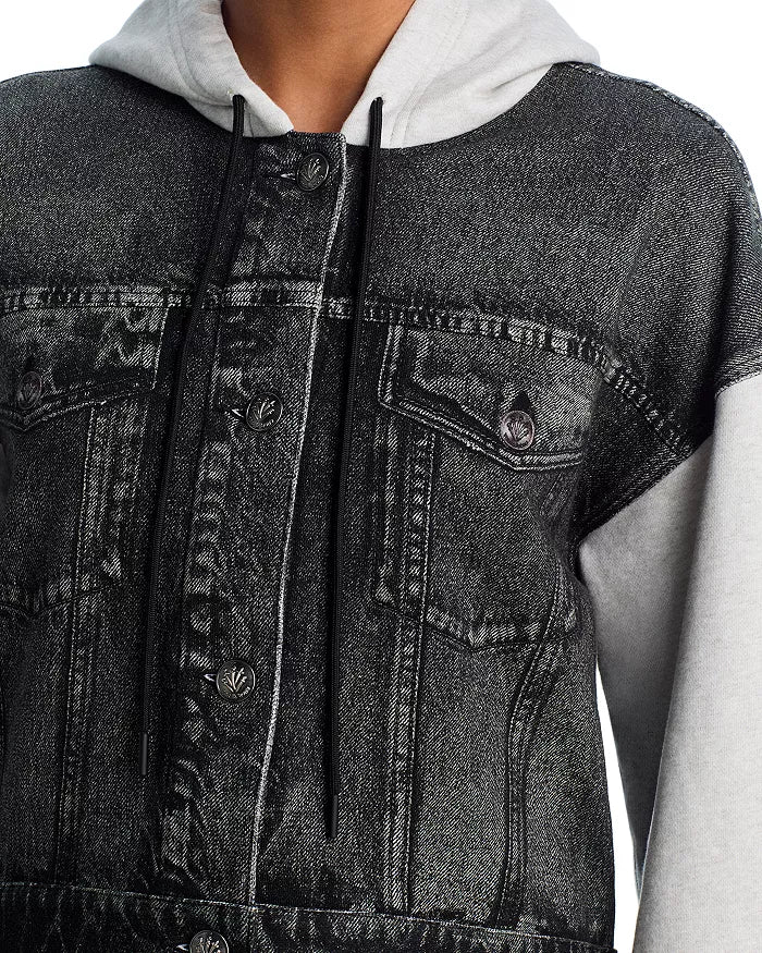 MIRAMAR TERRY COMBO HOODED TRUCKER