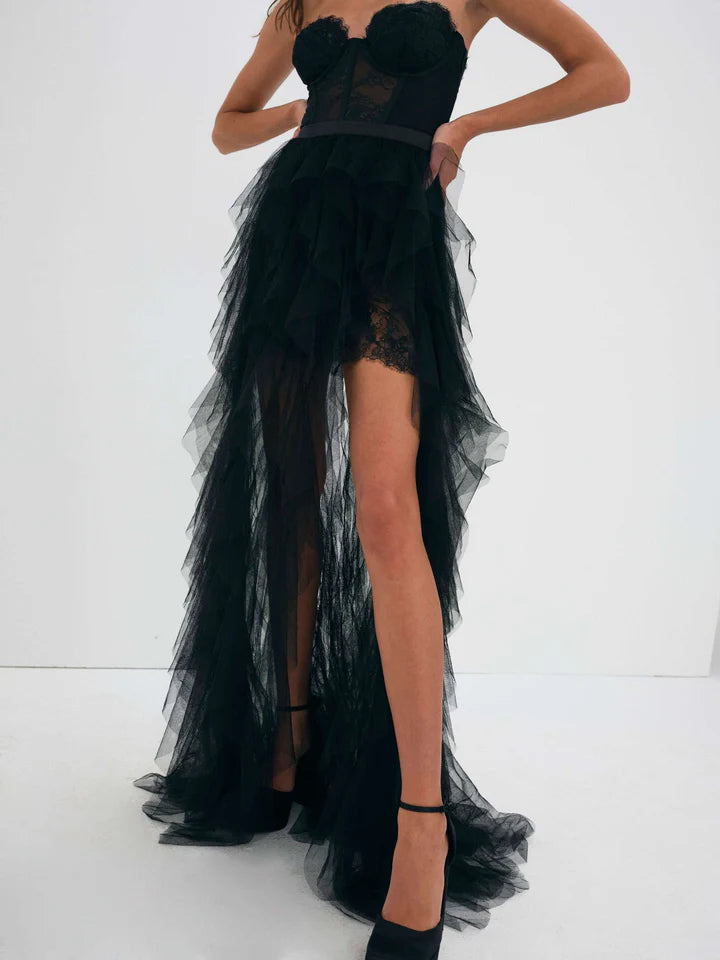 BUSTIER GOWN