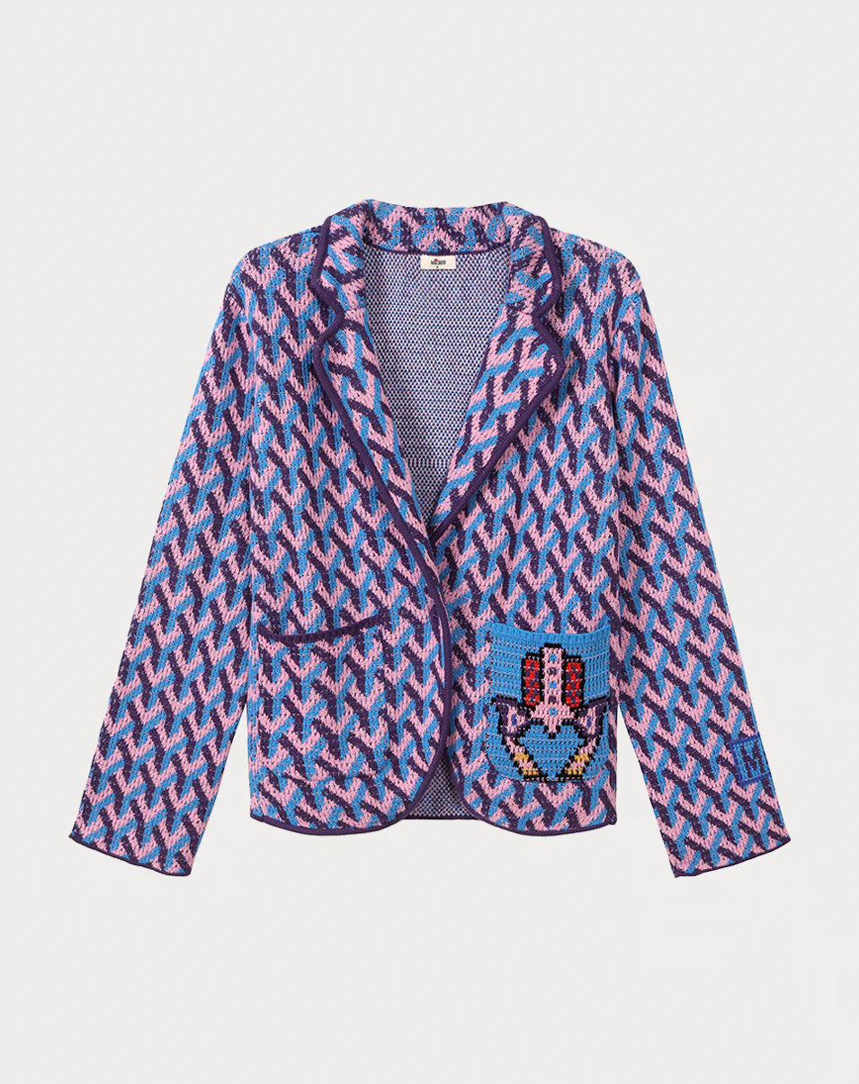 MAGIC JACQUARD KNIT JACKET