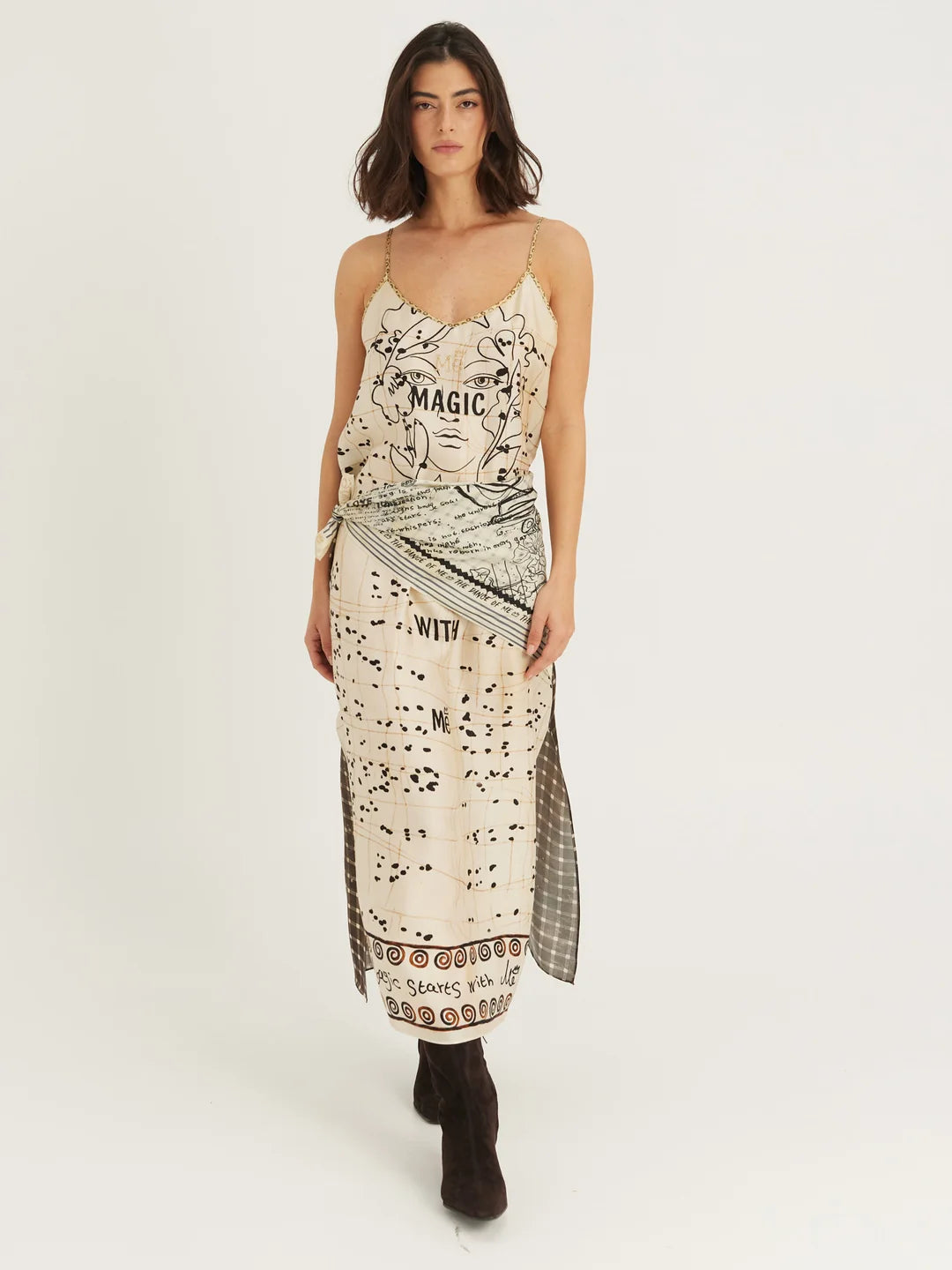 OLIVIA CAMISOLE DRESS