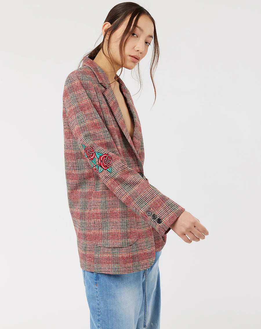 LINDA TARTAN JACKET