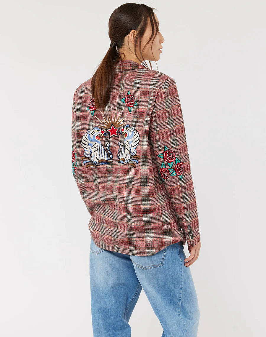LINDA TARTAN JACKET