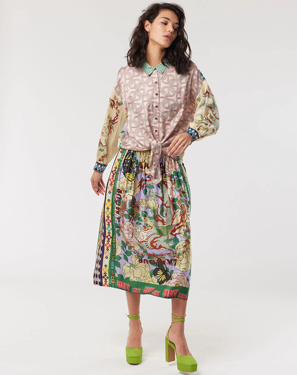 Vanessa Printed Skirt