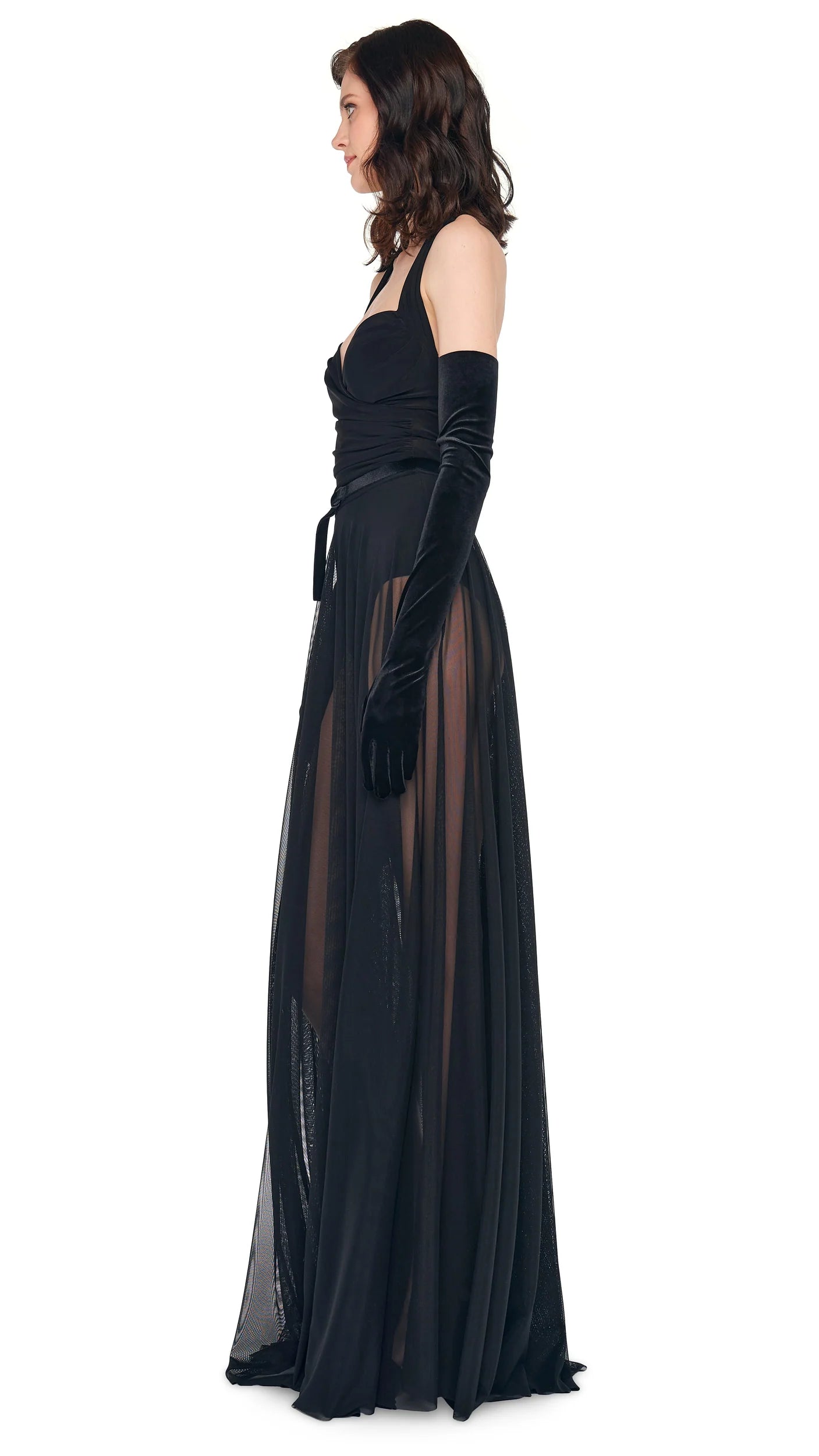 CAYLA FLARED GOWN