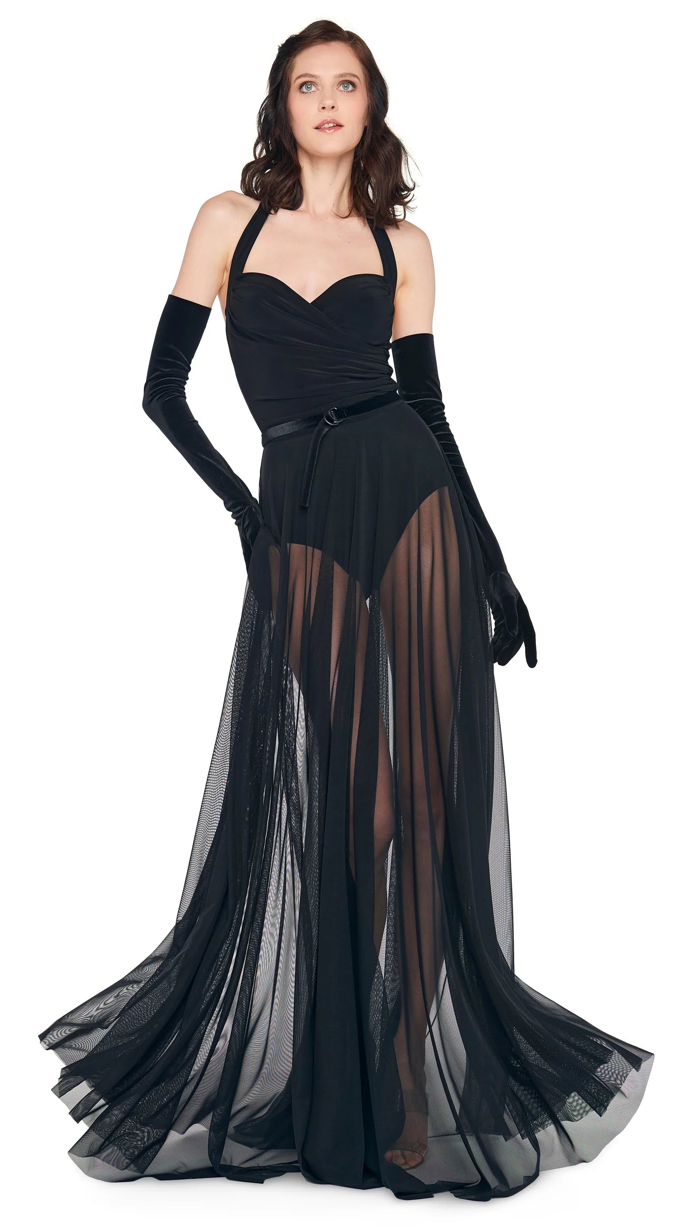 CAYLA FLARED GOWN