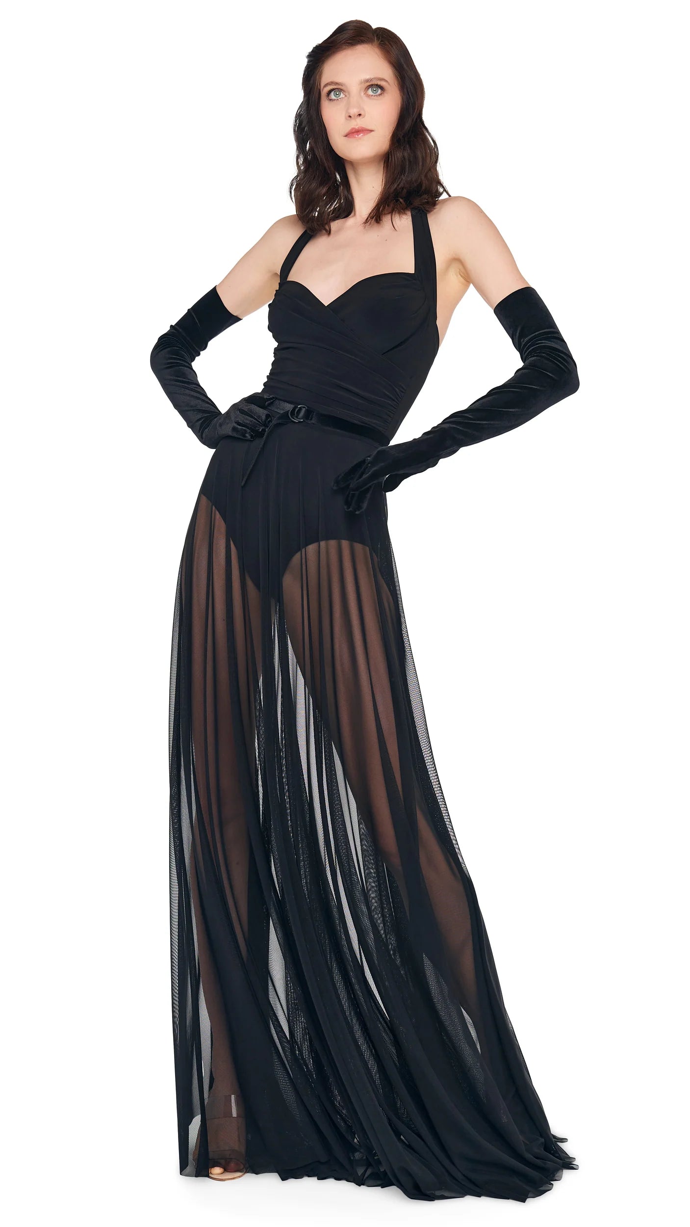 CAYLA FLARED GOWN