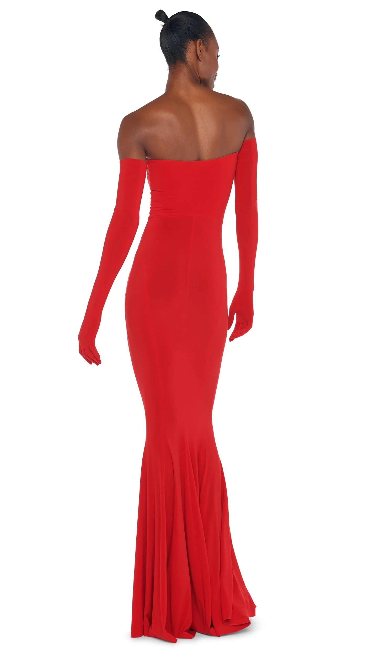 STRAPLESS FISHTAIL GOWN