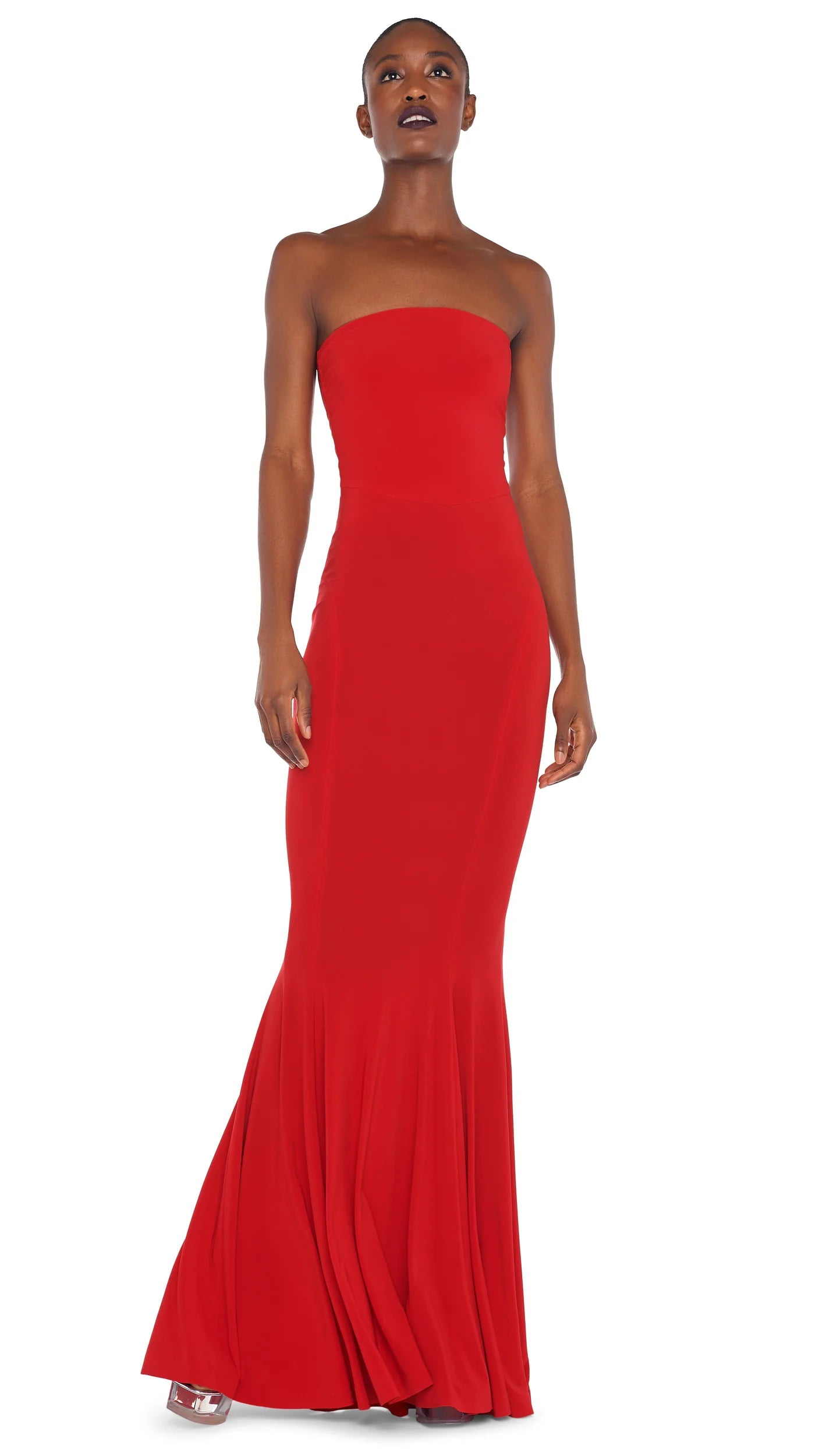 STRAPLESS FISHTAIL GOWN