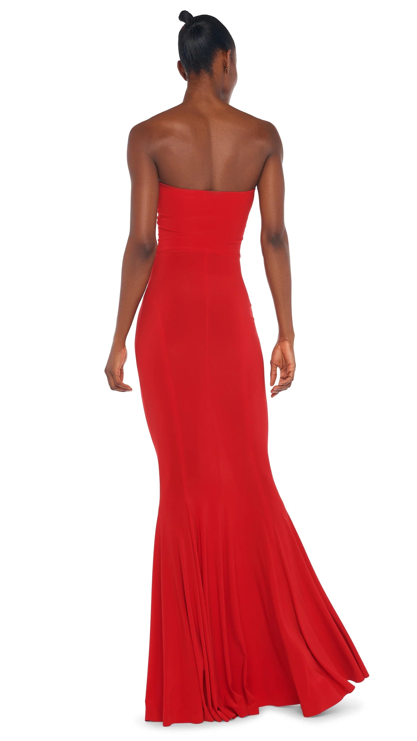 STRAPLESS FISHTAIL GOWN