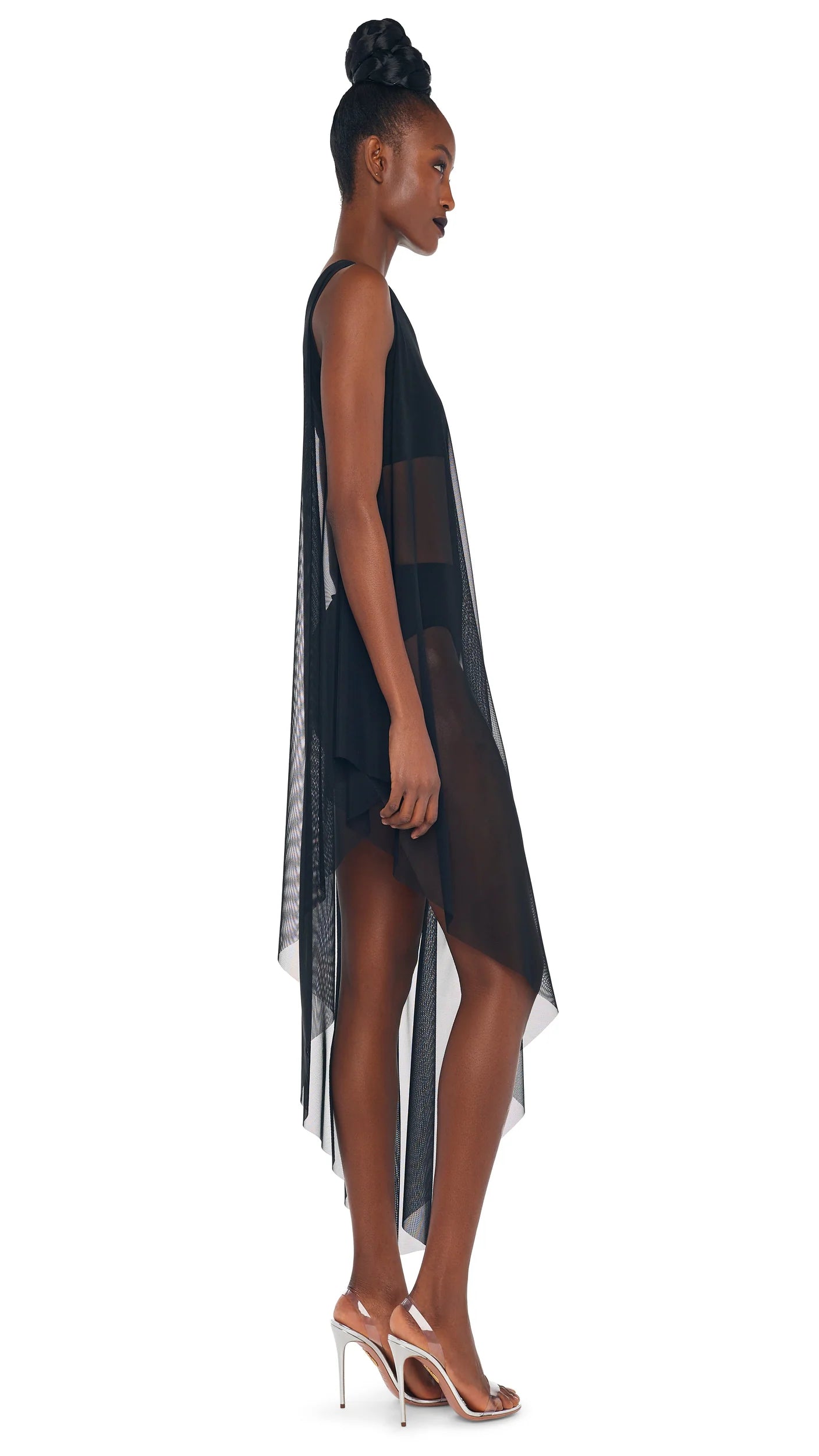 ONE SHOULDER DIAGONAL TUNIC