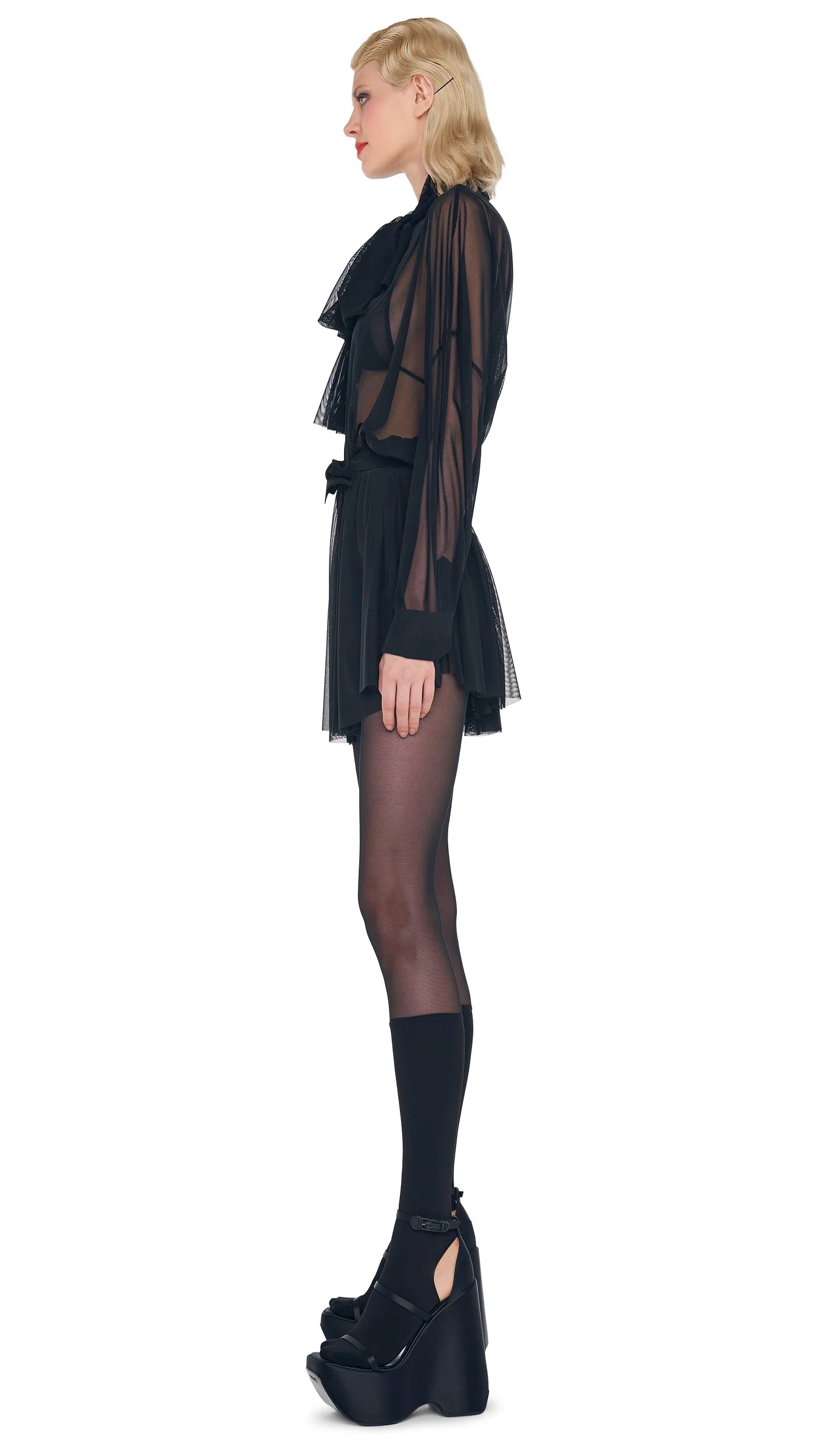 SUPER OS BF NK SHIRT MINI DRESS