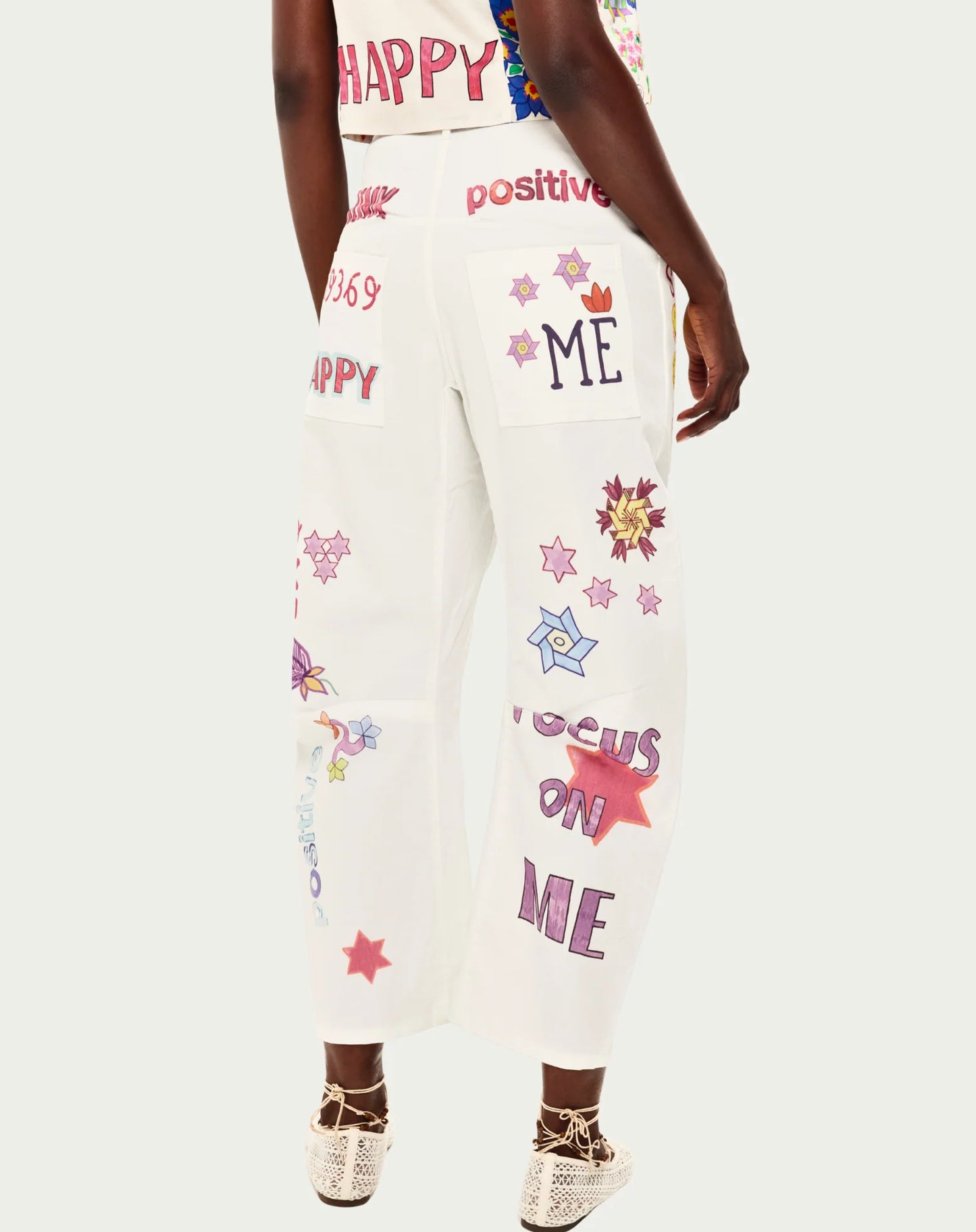 CALA COTTON BARREL PANTS