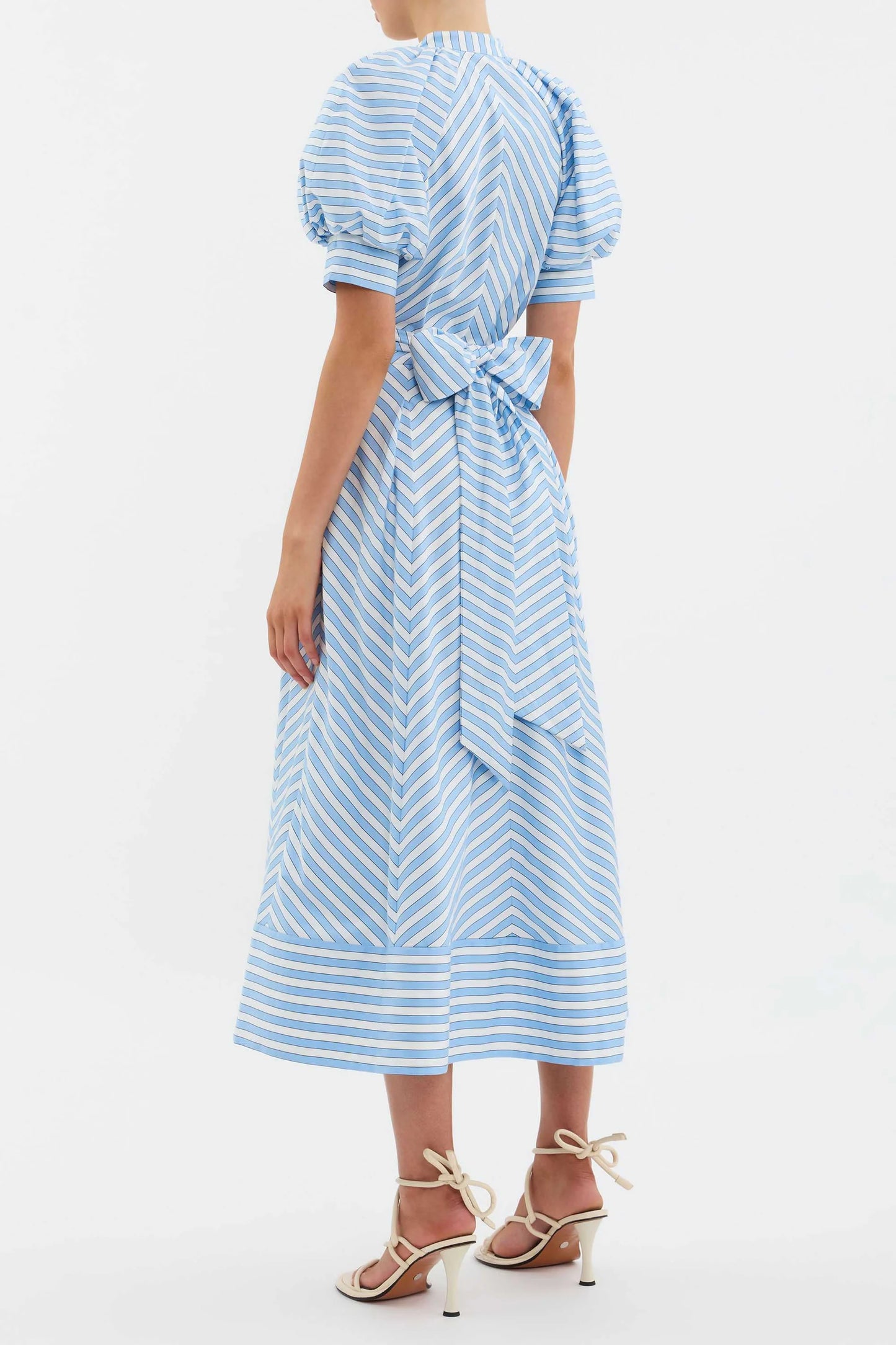 AVA PUFF SLEEVE MIDI