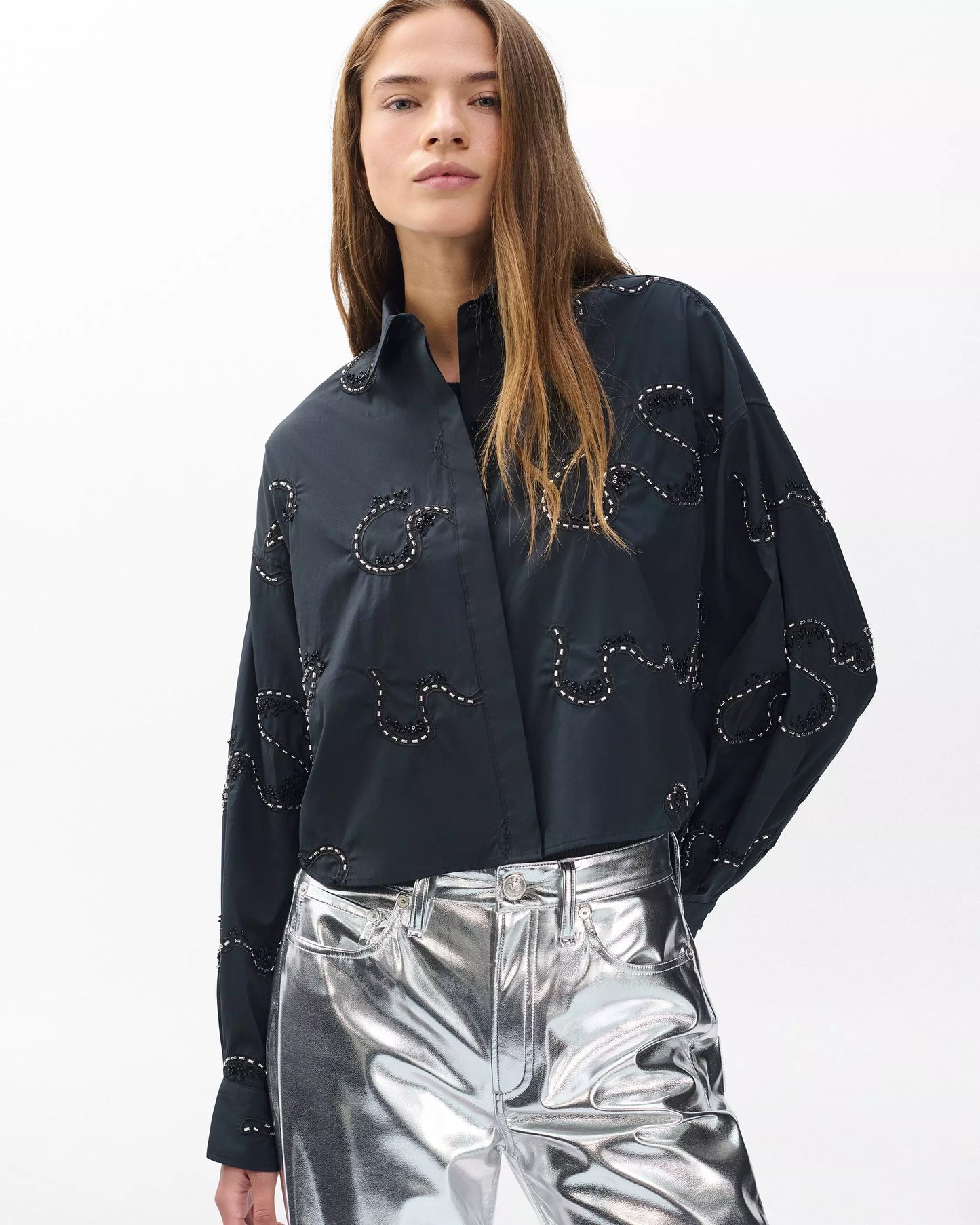 BEATRICE EMBROIDERED SHIRT