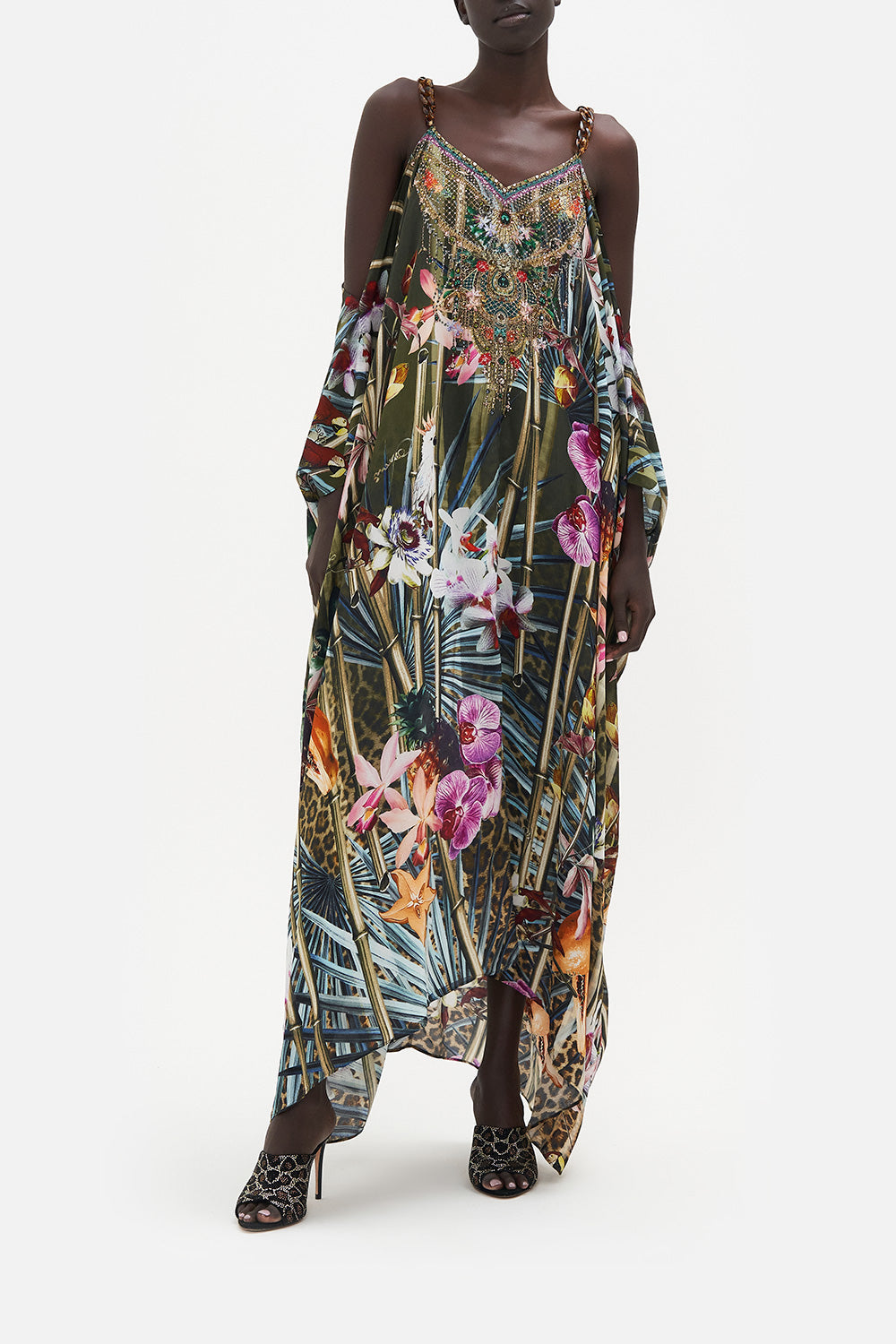Shoestring Strap Kaftan