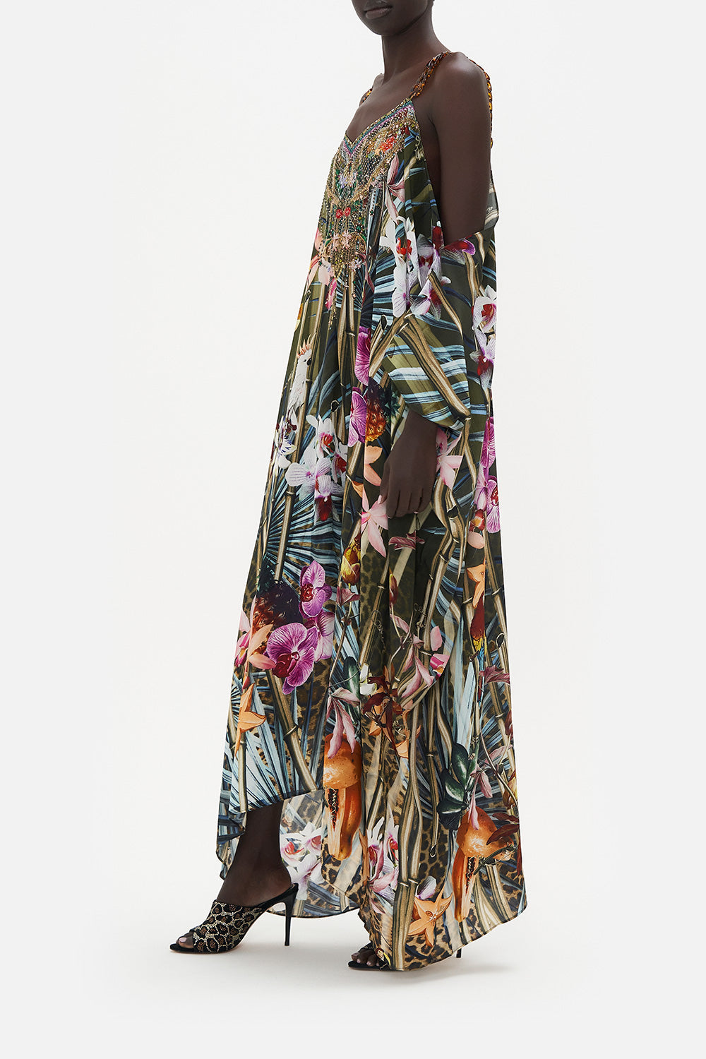 Shoestring Strap Kaftan