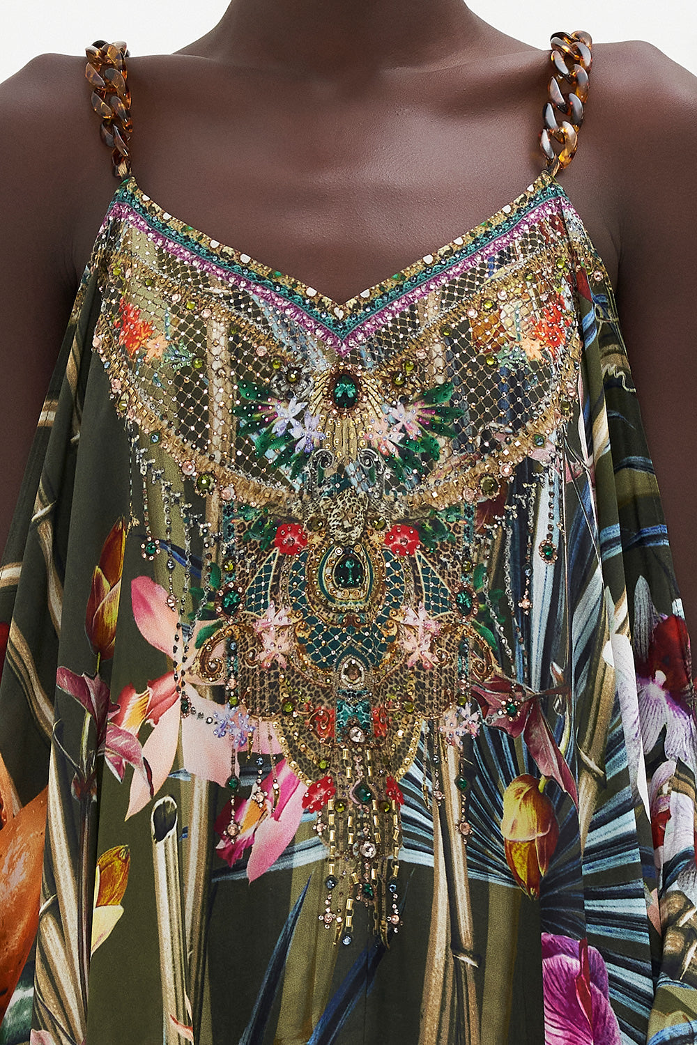 Shoestring Strap Kaftan