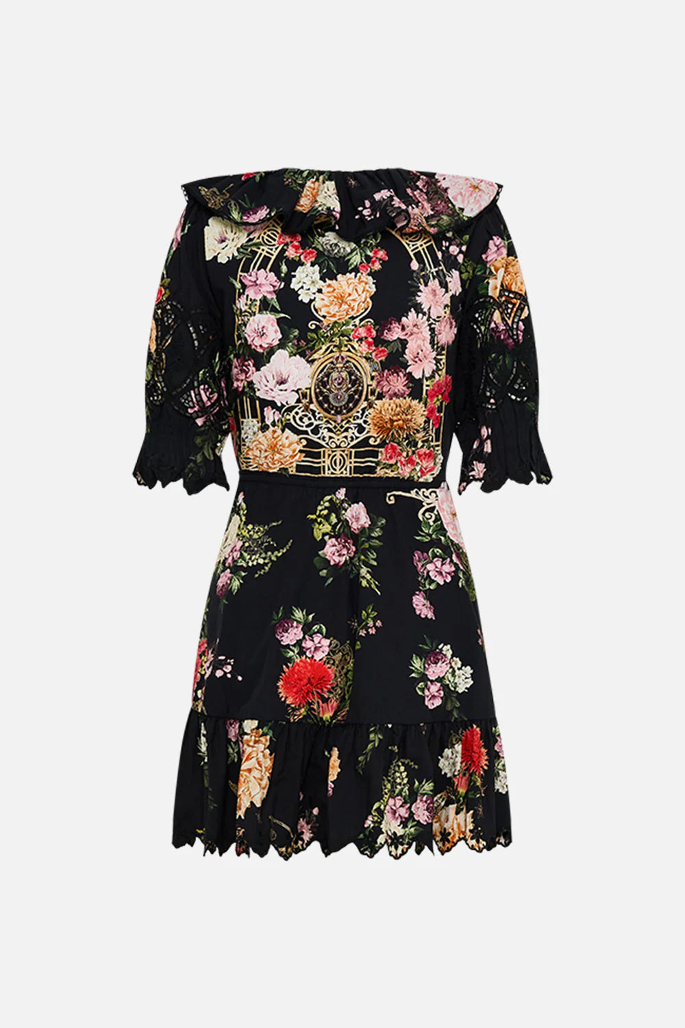 MINI WRAP DRESS