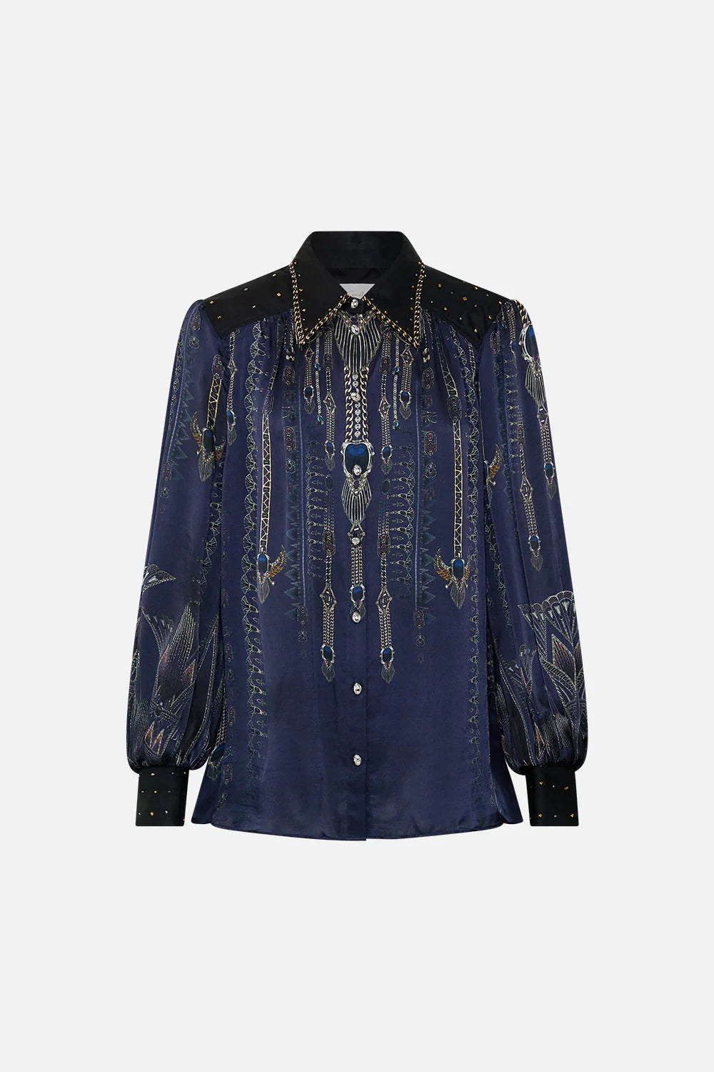 BUTTON DOWN BLOUSON