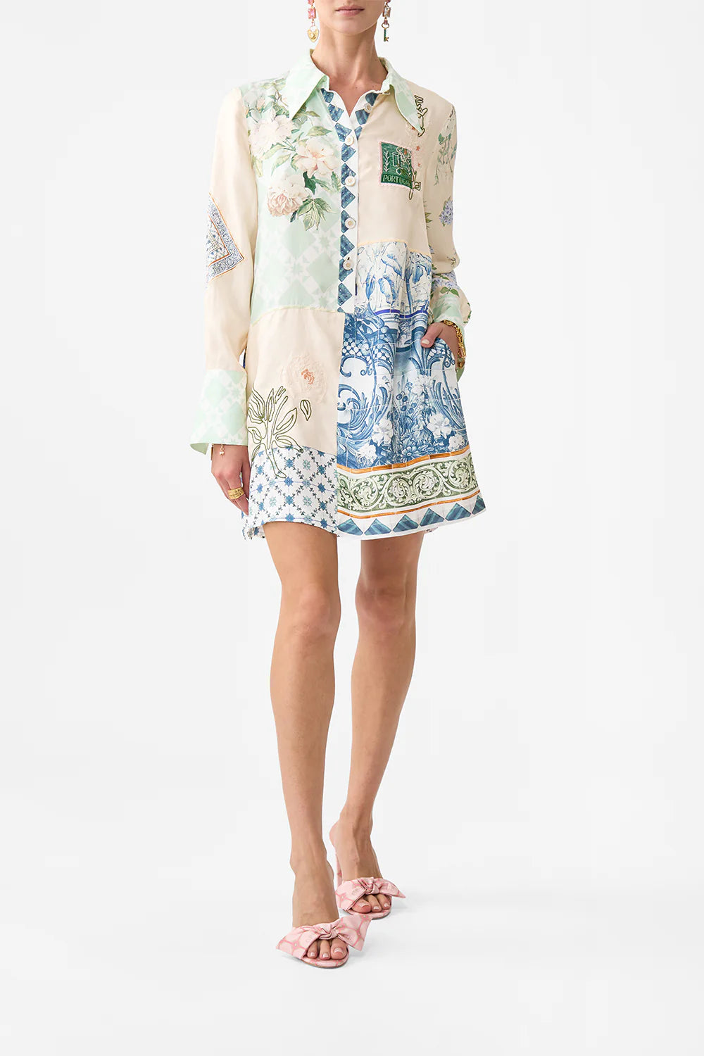 MINI SHIRT DRESS