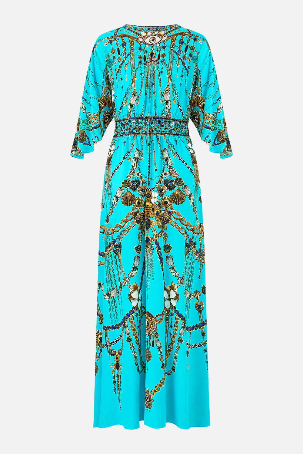 TWIST FRONT WAISTED DRESS