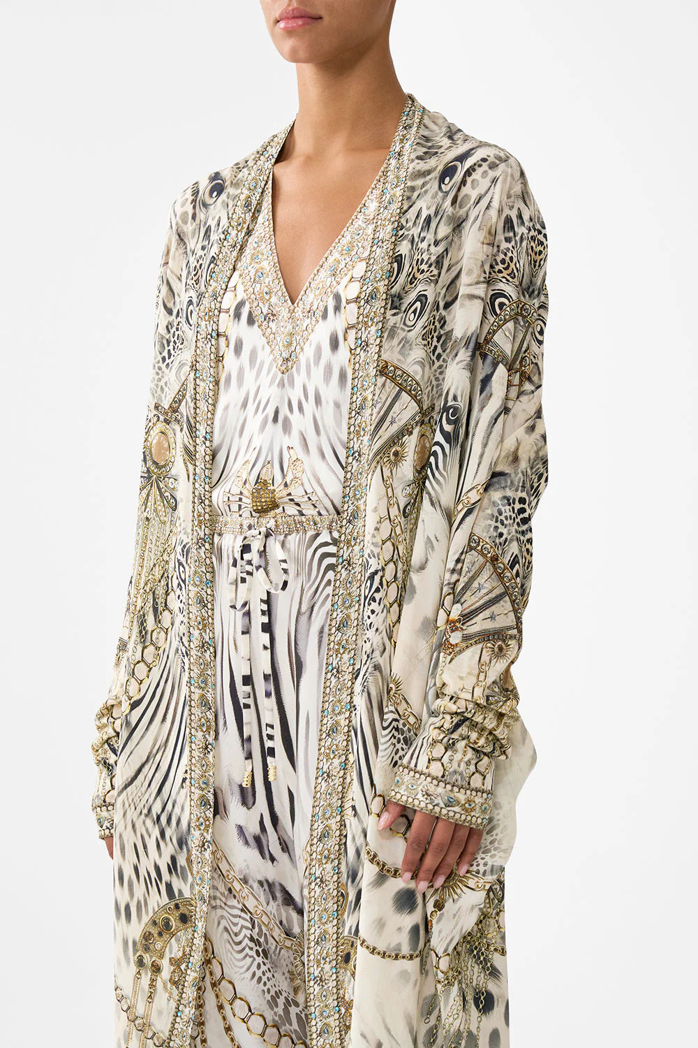 LONG CASUAL JACKET W POCKETS