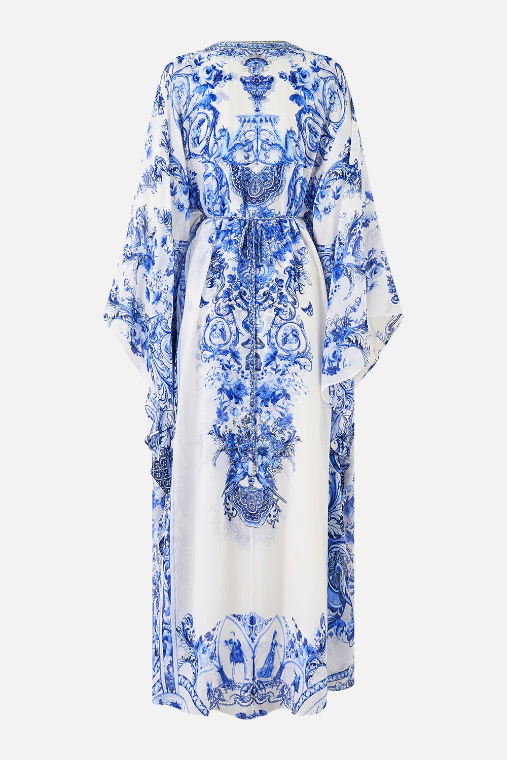 LONG KAFTAN WITH WAIST DETAIL