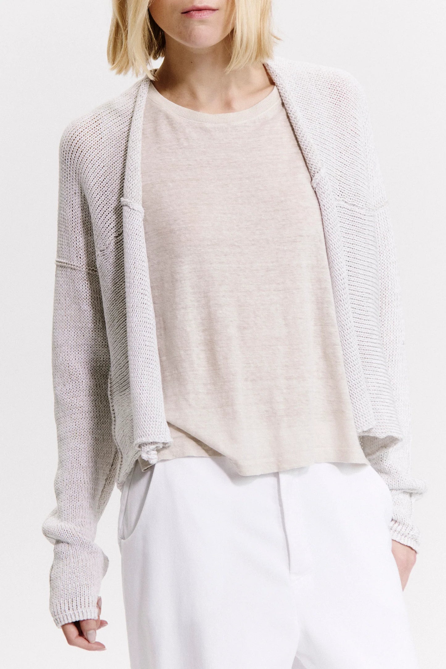 STITCH SLEEVE JACKET