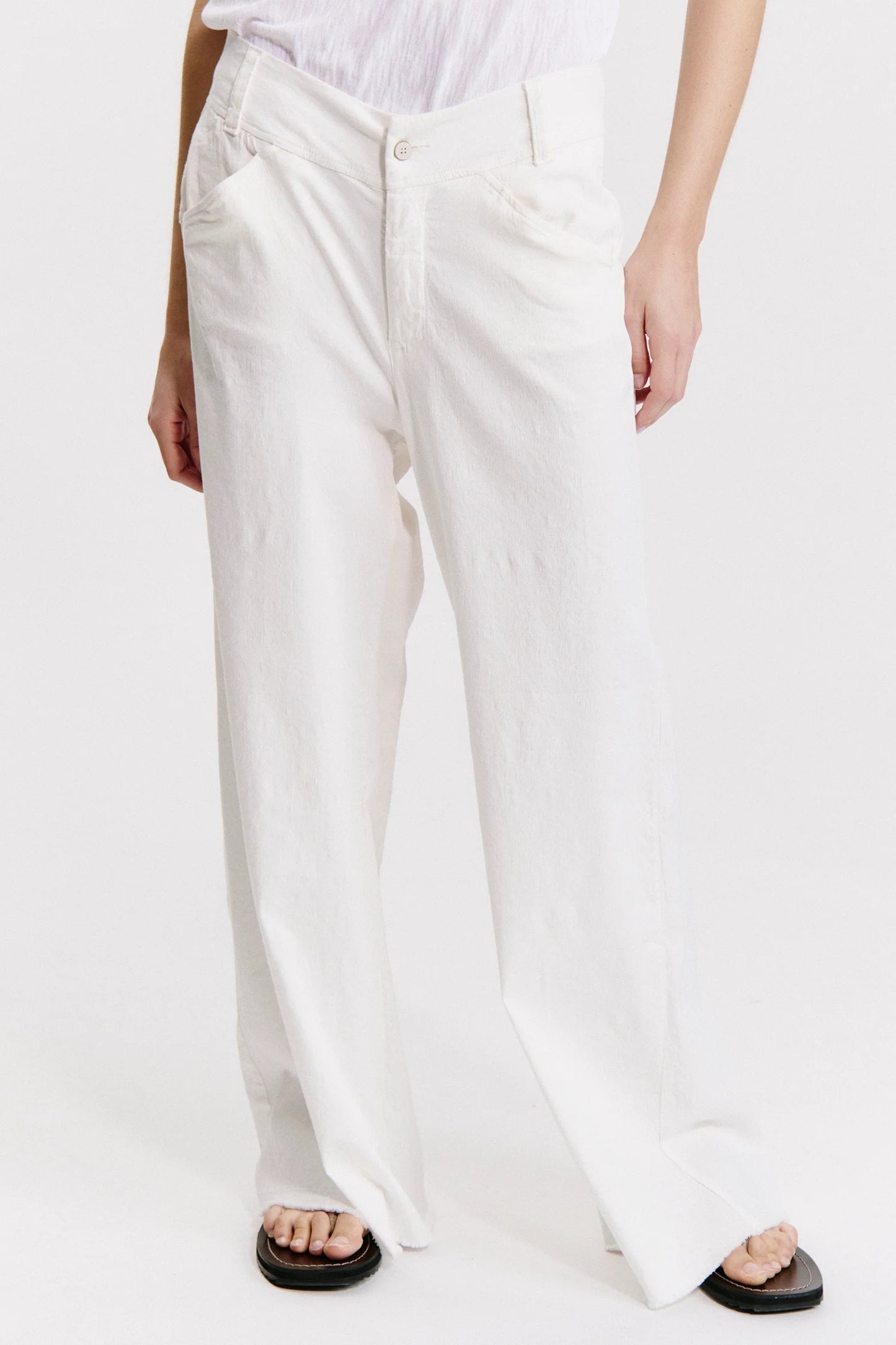 WIDE LEG TROUSERS