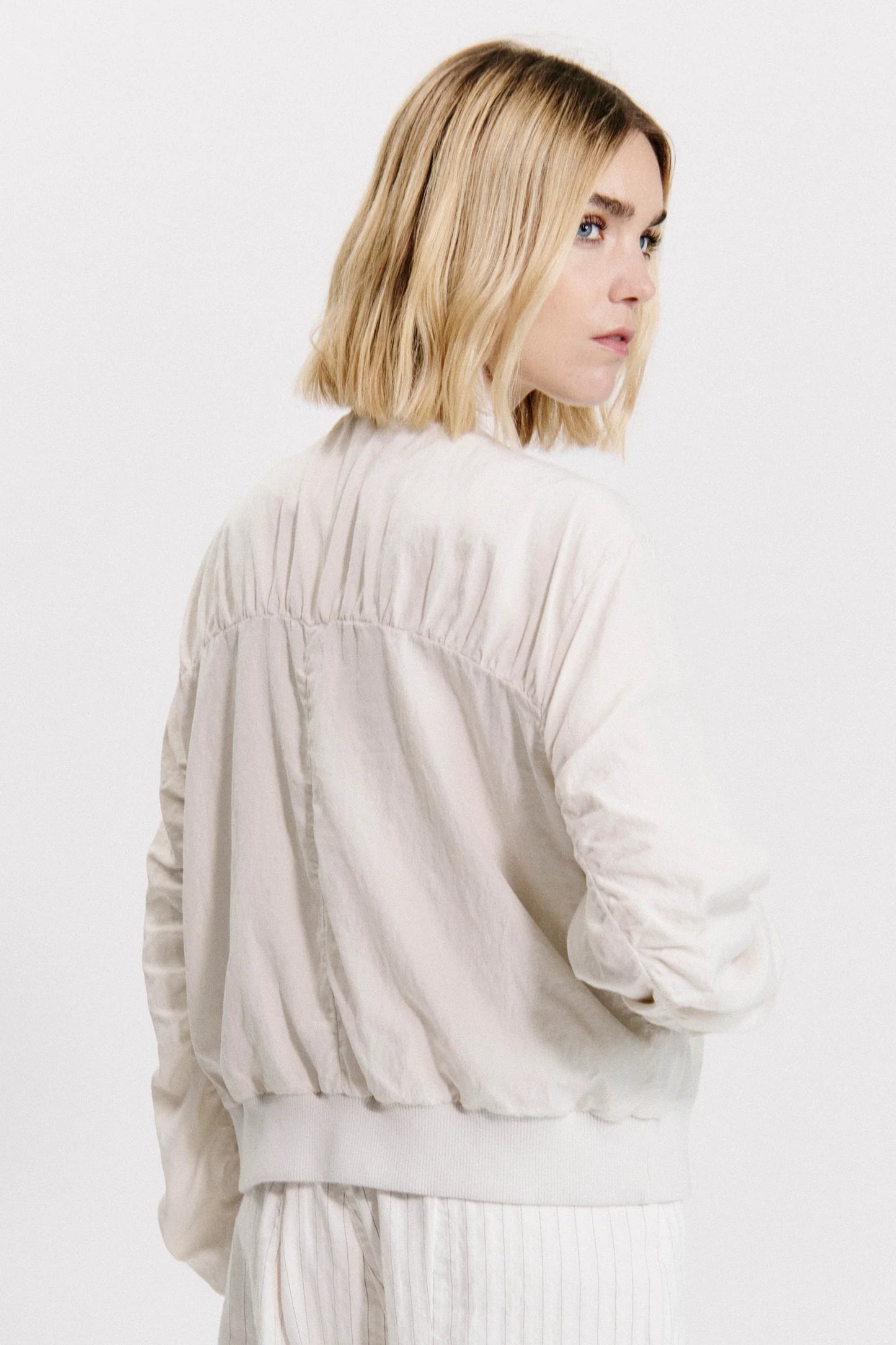 STITCH BOMBER JACKET