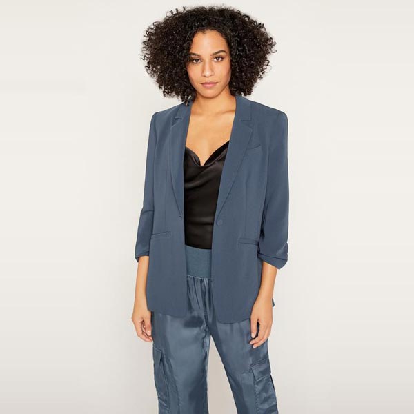 Crepe Khloe Blazer