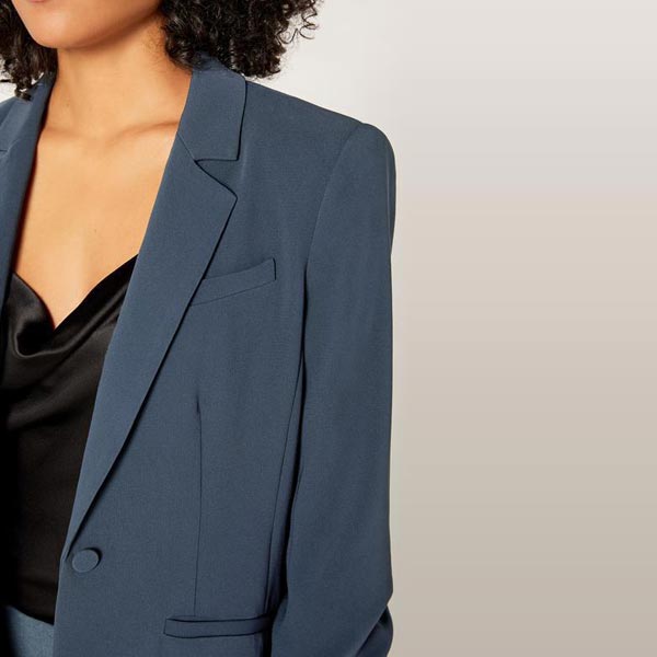 Crepe Khloe Blazer