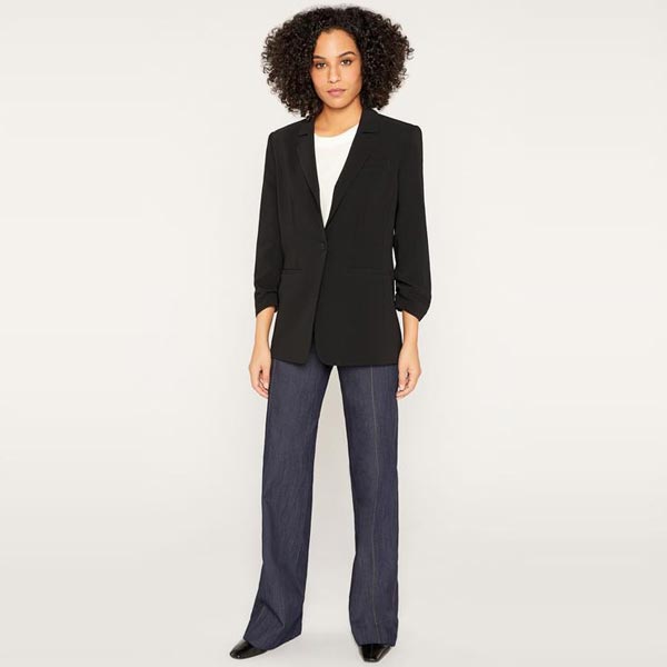 Crepe Khloe Blazer