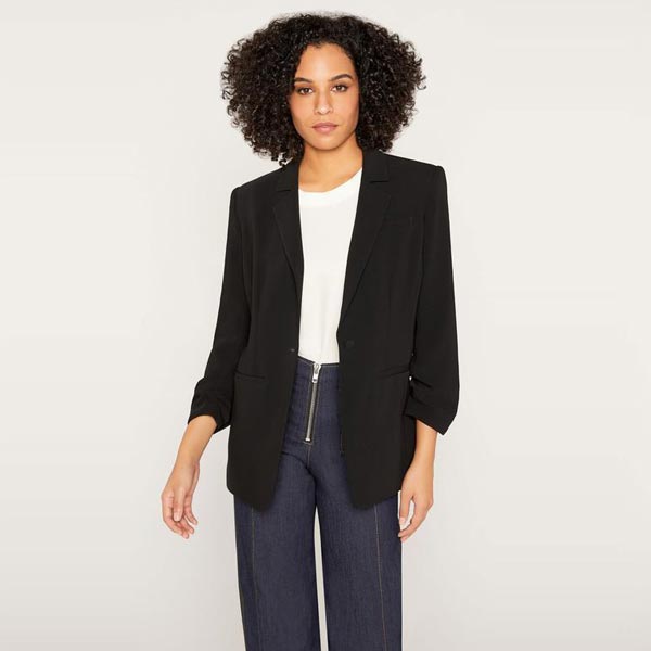 Crepe Khloe Blazer