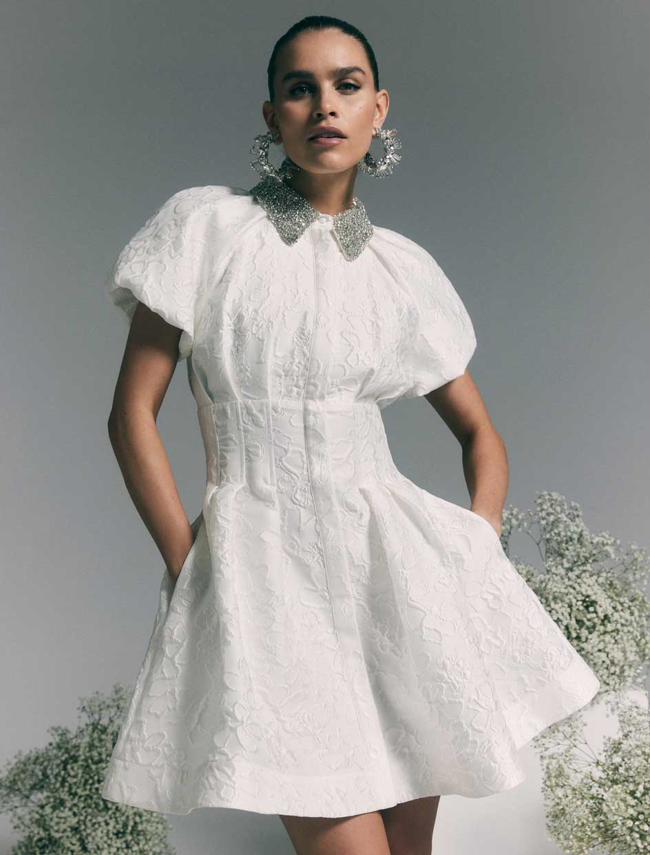 ESTHER PUFF SLEEVE DRESS
