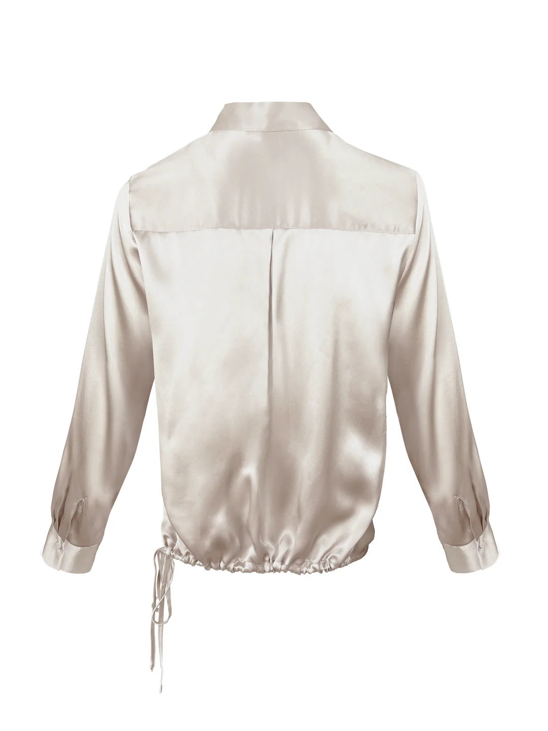 DRAPE FRONT SHIRT