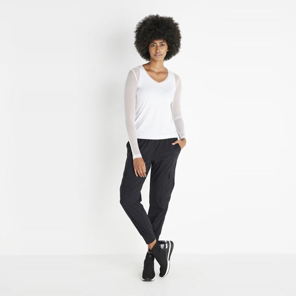 Isla Long Mesh Sleeve Top