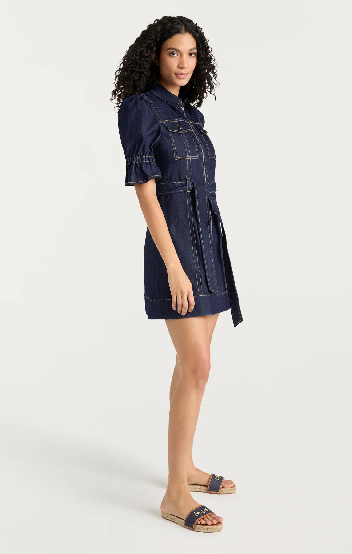 DENIM HOLLY DRESS