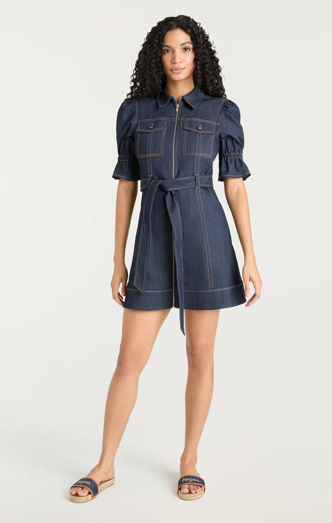 DENIM HOLLY DRESS