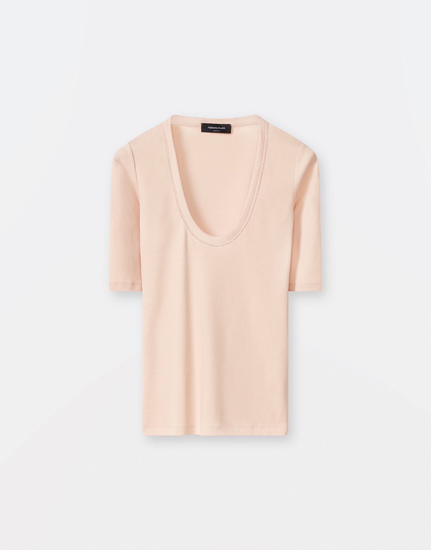 Scoop-neck Top
