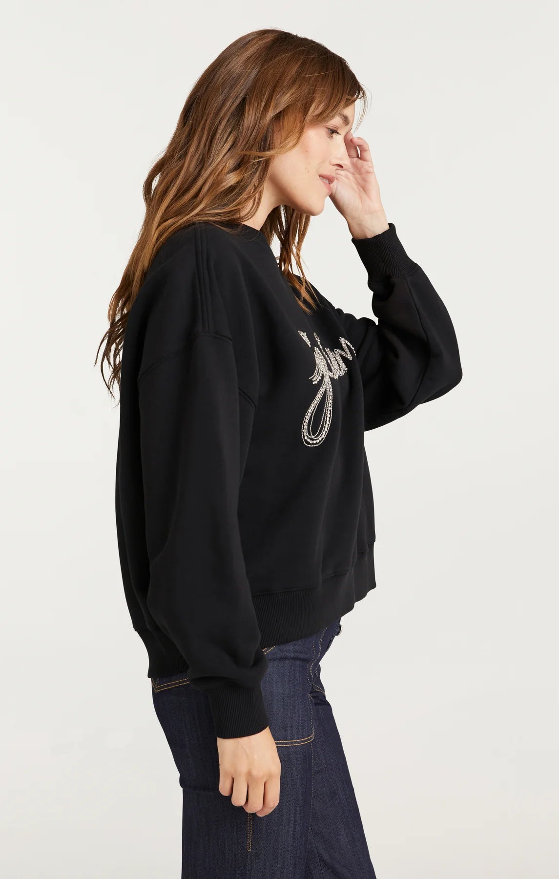 JETAIME CHAIN BRANDY PULLOVER
