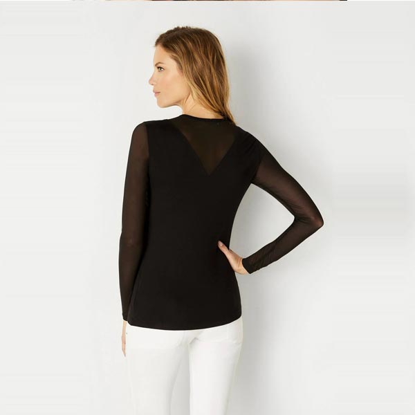 Kim Long Sleeve with Mesh