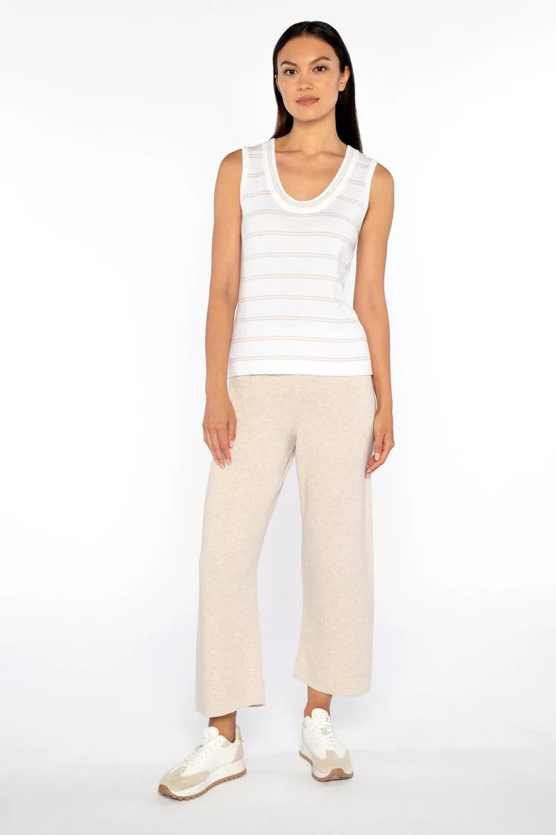 COVERSTITCH CROP PANT