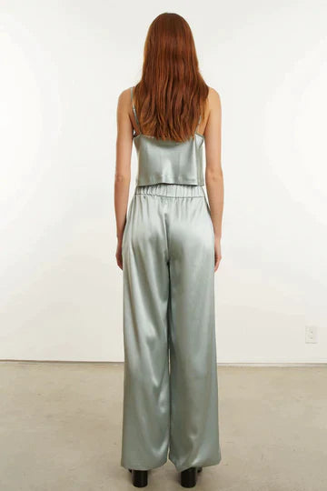 WIDE LEG PANT W/ PINTUCKS