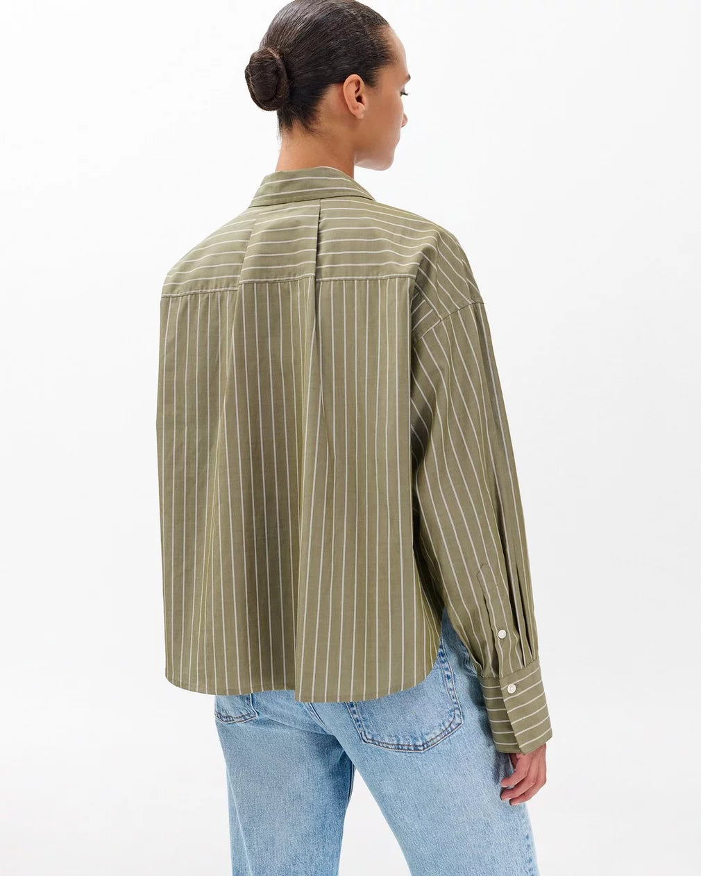 MARTHA POPLIN STRIPED SHIRT